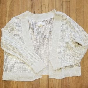 Plus size open cardigan